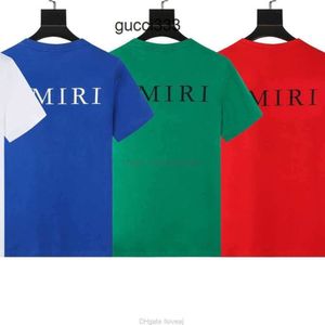 amirirlies amiiri Fashion Brand amis imiri amari men women luxury designer amirl Clothing Tees Am Tshirt Fashion amirlies Minimalist Letter Printed Round am N QMTB