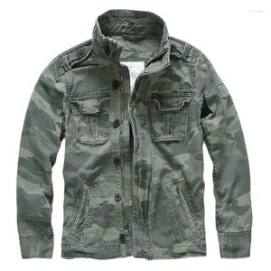 Охотничьи куртки военная джинсовая куртка мужчины ретро камуф