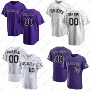 Jose Urena Personalizado Homens Mulheres Juventude Colorado''Rockies''Baseball Jerseys Elias Diaz Brian Serven CJ Cron Ryan McMahon Elehuris Montero Brendan Rodgers Ezequiel Tovar9