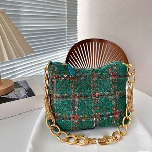 Umhängetaschen von Luxurys, Designer-Tasche, modische Damenhandtasche, Goldkette, Lady-Unterarmtasche, hochwertige Umhängetaschen aus Wolle, Tragetaschen, Geldbörsen, Designer-Handtaschen