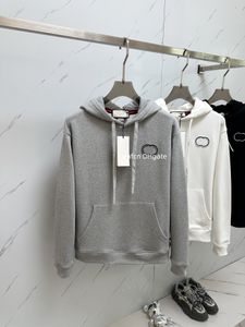 24FW İtalyan Paris Hoodie Mektubu Kazak Baskılı Tasarımcı Kazak Çift Sıradan Sokak Açık Hava Erkek ve Kadın Kazak 118