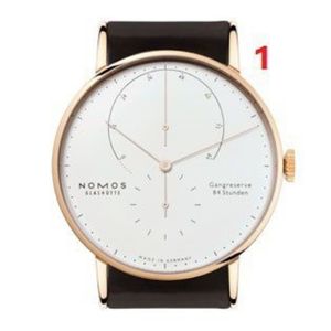 selling watch one piece quartz two hands half watch alloy stainless steel watch nomos2285m