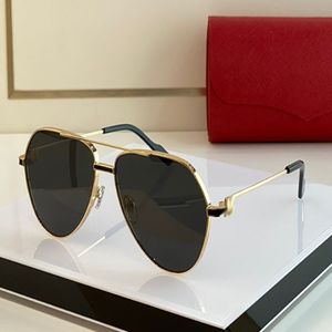 Ny svart designer vintage solglasögon för män c dekoration oval form möta dubbel bridge premiere unisex körglasögon 18k g211b