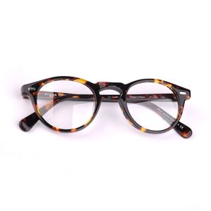 2018 New Vintage Eyeglasses Frames OV5186 Gregory Peck Acetate Round Glasses Frame Men Eyeglasses Women with Original Case277K