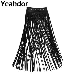 Sukienki Women Sexy Tassel spódnice GOTH HIPPIE BOHO BABOBO