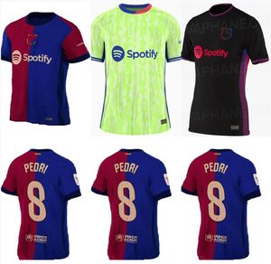 S-3XL 24 25 PEDRI Soccer Jersey Barca GAVI LEWANDOWSKI FC FERRAN Camiseta De Football Shirt AUBA JOAO CANCELO 2024 2025 ANSU FATI Football JOAO FELIX Barcelona Kits Men