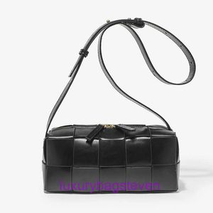 Bottgs's Vents's Cassette Original-Tragetaschen, Online-Tasche für Damen, Sommer, luxuriös, großes Fassungsvermögen, gewebter Schulter-Crossbody, klein, mit echtem Logo