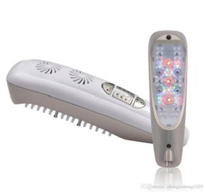 3in1 + LUCE LED + Micro corrente Ricrescita dei capelli Stimolazione elettrica dei capelli Restauro Massaggiatore Kit pettine per uomo Donna5341160