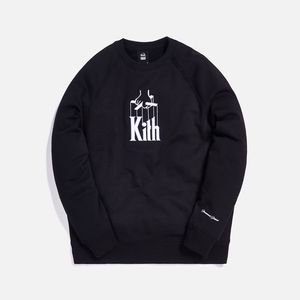 Preto Crewneck Masculino Feminino 1:1 Suéteres Suéteres 2024ss