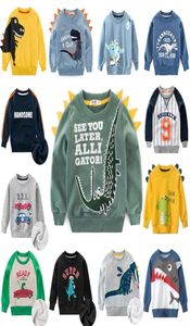 Cartoon Children039s Sweatshirt für Mädchen Sweat Shirt Warm Plus Samt Kind Sweatshirt für Jungen Kinder Hoodies Baby Winter Kleidung8178202