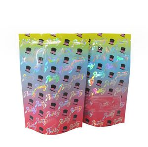 28g stor storlek rosa runtz förpackningspåsar infunderade runty gummier mylar väska original runt stand up påse lukt bevis förpackning paket blixt torr örtpåse