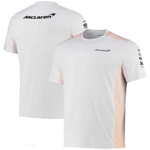 Herren T-Shirts L2024 F1 McLaren Men_s Casual T Shirt Rundhalsausschnitt Top 3D Digitaldruck Offizielle Website Formel 1