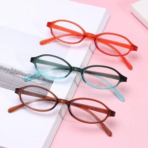 Sunglasses Japan Spicy Girl Glasses Frame INS Style No Makeup Plain Oval Decorative Computer Fashion Y2K Eyewear