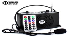 Outdoor megafon przenośny wzmacniacz mocy mini głośnik USB TF Radio Radio FM MP3 muzyka odtwarzacz słuchawkowy Mikrofon2407768