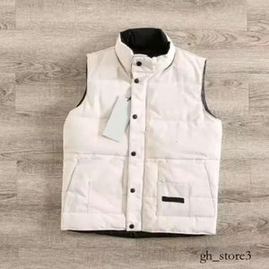 Canadá Colete Do Canadá Mens Down Vest Puffer Jacket Parka Gilet Designer Jaquetas Coletes Designer Homens Mulheres Inverno Goose Down Mens Designer Casaco Outerwear 348