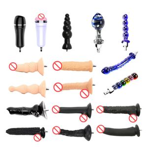 Premium Sex Machine Accessories Dildo Anal Plug and Masturbation Cup for Woman Man Adult Toys 3501691