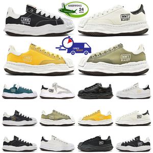 Designer Mmy Maison Mihara Yasuhiro Casual Shoes Mens Trainers Women Sneakers Black White Green Yellow Men Sport