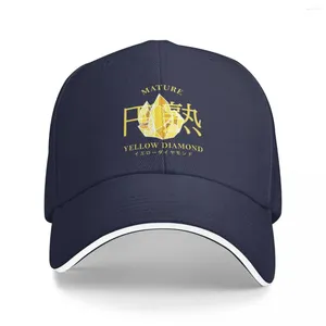 Ball Caps Mature Yellow Diamond | HOUSEKI NO KUNI Baseball Cap Gentleman Hat Mountaineering Sports Boy Women'S