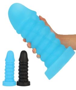 Mjuk super enorm anal plug stor dildo rumpa plug anus expansion vaginal stimulator prostata massage analsex leksaker för kvinnliga män 210405420726