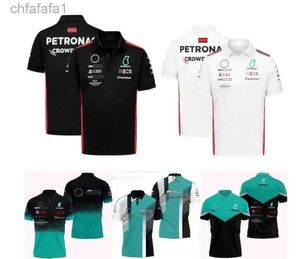 F1 Racing Polo Shirt Letna drużyna T-shirt z krótkim rękawem w tym samym stylu Dostosowany L4U4