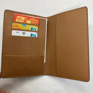 Multifunktionellt kortinnehavare Plånbok Kreditkort Bag Passport Holster Man eller Woman ID Card Set Book Protection174T