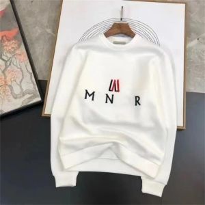 Designer Monclair Mens And Womens Sweatshirts Classic Embroidered Couple Fashion Sweater Hoodie