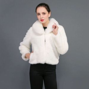 밍크 재킷 청녀 의류, 따뜻함을위한 짧은 고리, haining fur 601725