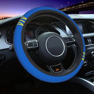 Steering Wheel Covers Ukraine Flag Car Cover 37-38 Soft Protective Colorful Auto Decoration Accessories