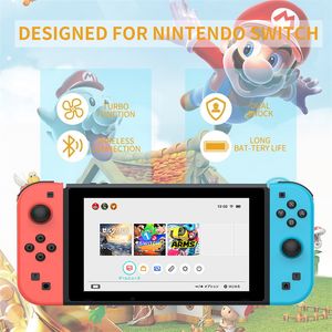 Toppkvalitetsfabrik grossistpris Switch Joy Con Game Controller trådlös fjärrkontroll Gamepad Joystickhandtag för NS Switch JoyCon Console med detaljhandeln