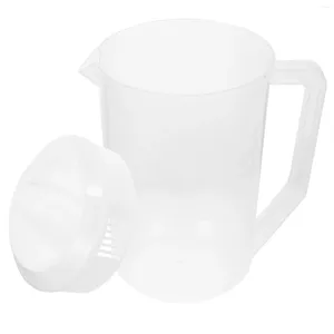 Water Bottles Iced Tea Pitcher Drinking Jug Juice Lid High Temperature Resistance Pp Pitchers Drinks