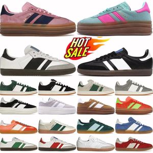 Designer Shoes Gazelle Casual Shoes Platform Bold Glow Pulse Mint Core Black White Solar Super Pop Pink Almost Yellow Men Women Campus Sports Sneakers