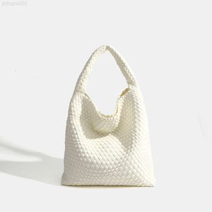 2024 New Design Various Colors Woven Bag Neoprene Ladies Handbags Sets Handmade Tote Bucket for Sale
