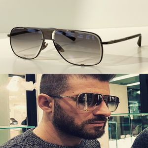 D cinco óculos de sol masculino feminino metal retro óculos de sol estilo moda quadrado sem moldura uv 400 lente proteção ao ar livre eyewear selli308r