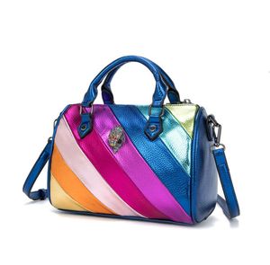 Novas mulheres Kurt Geiger em forma de coração bolsa de luxo designer bolsa de couro Londres Mini ombro metal sinal pochette embreagem tote crossbody cadeia desconto