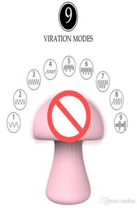 Ny svampform mini 9 hastigheter vibrerande ägg g spot klitoris stimulering kropp massager vibrator vuxna sex leksaker för momen6598932