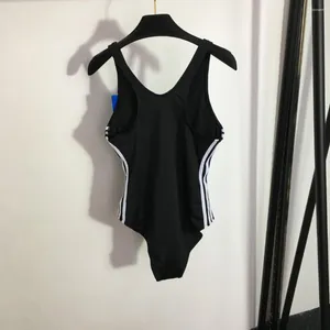 Women's Swimwear Women One Piece Black Swimsuit High Quality Brand Sports Slimming Bodysuit Summer Beach Bathing Suit