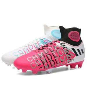 2024 neue Stil Fußball Schuhe Frauen Männer AG TF Fußball Stiefel Jugend Anti Slip Ausbildung Stollen High Top