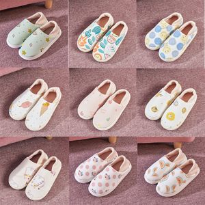 Womens Nonslip Pregnant Winter Soft Bottom Fruit Home Postpartum Large Size Cotton Slippers Size 36-41 -3 84