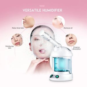 Skin Care Air Humidifier Vapor Face Steamer Nano Spray Moisturizer Nebulizer Cleaning Tools Ozone Steam Machine 240226