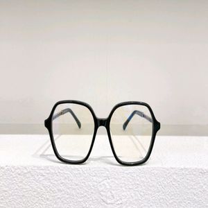 Óculos quadrados femininos, armação preta, lente transparente, armação óptica, armações de óculos de sol da moda318r