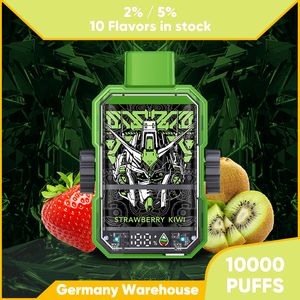 Happ Spin Vape Bar Puff 10000 10k Einweg-E-Zigaretten, Eliquid-Display, 2 % 5 % wiederaufladbarer Akku, Vape Pen, EU-Lagerversand