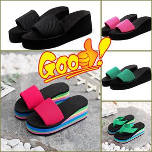 Gai Summer Women Beach Flip Flops Shoes Classic Ladies Cool Flat Slipper Female Sandals Shoes 35-43 EUR