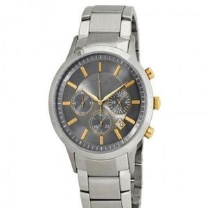 Nowe klasyczne modne zegarki męskie AR11047 11047 Kwarcowe zegarki chronografowe są wysokiej jakości origianl Box262e