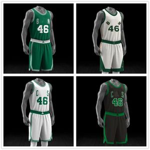 Ställer in Kyrie Basketball Irving Jerseys+Shorts Jayson Tatum Jaylen Brown Jrue Holiday Kristaps Porzingis Payton Pritchard Derrick White Al Horford Sam Hauser Tillman