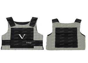 Tide Plates Carriers Leather Design Tactical Vests For Women Men Tide Street Outdoor Protective Vest CS Game Body Armor3147770