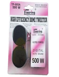 TP-005A 500W Universal High Efficiency 2x Car Mini Dome Tweeter Loudspeaker Loud Speaker Super Power o Auto Sound hot sale4080960