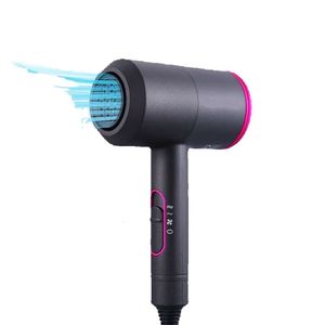 1 Hot Salon 2 DY In Professional Air Brush, Negativ-Ionen-Haarföhn mit starkem Wind, 2000 W schnell trocknender Haartrockner 000 W Trockner