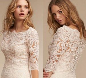 White Ivory Bolero Wedding Bridal Jackets Half Sleeve Scoop Neck Top Lace Wraps Back Top Quality5537980