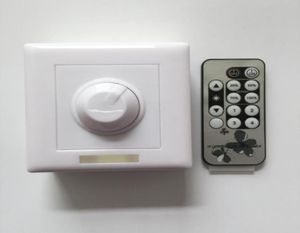 DC1224V LED Dimmer IR Remote control 12 keys Knob Operating Switch For dimmable LED lights dimmer43066442565273