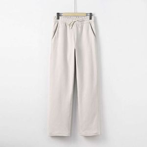 L-15 Straight-Leg Fleece Pant Cotton Yoga 바지 느슨한 조깅하는 조깅하는 여성 캐주얼 스웨트 팬츠 핸드 포켓 가을 겨울에 슈퍼 부드럽고 따뜻한 트라 싱 바지